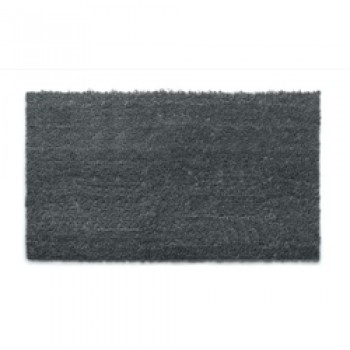 Grey Coco PVC Backed Mat - 40 x 70cm Grey Coco PVC Backed Mat - 40 x 70cm