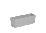 Studio Rectangular Basket 30 x 10 x 10cm - Cool Grey
