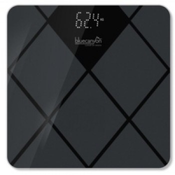 Diamond Design White Display Digital Scale - Black Diamond Design White Display Digital Scale - Black