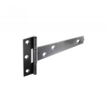 Tee Hinges Light Black - 1.5mm 150mm 6 10prs