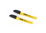 Marker Pen Fine Tip Black 2 pack