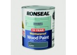 10 Year Weatherproof Satin Wood Paint - 750ml / Grey