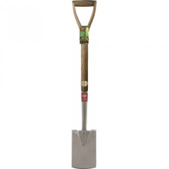 Ash Handle Stainless Steel Border Spade - Length: 95cm Ash Handle Stainless Steel Border Spade - Length: 95cm