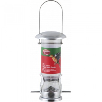 Wild Birds Deluxe Seed Feeder