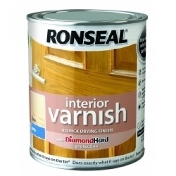 Interior Varnish Satin 750ml - Clear