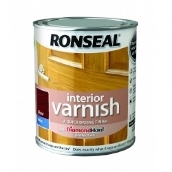Interior Varnish Satin 750ml - Teak