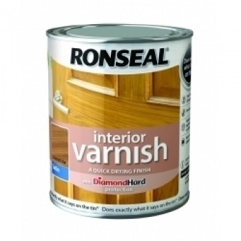 Interior Varnish Satin 750ml - French Oak