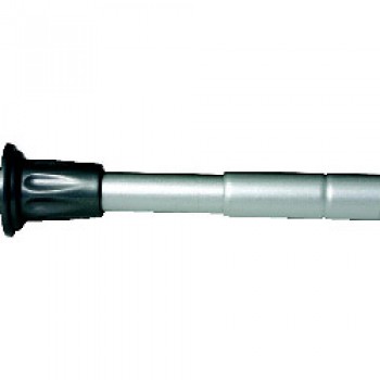 Shower Curtain Telescopic Rod - 8 6 Silver Shower Curtain Telescopic Rod - 8 6 Silver