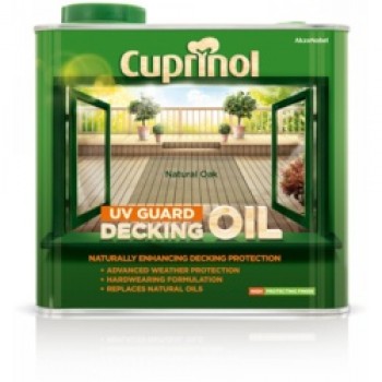 UV Guard Decking Oil 2.5L - Natural Oak