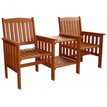 Buckingham Wooden Companion Set - 2 seater