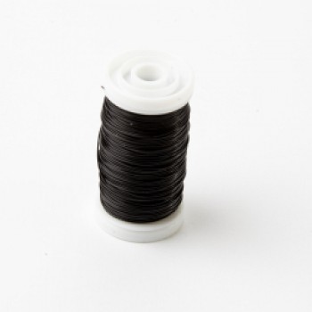 Metalic Reel Wire - Black