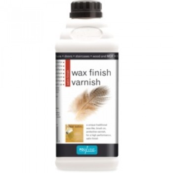 Wax Finish Varnish Satin Finish - 1L Clear Wax Finish Varnish Satin Finish - 1L Clear