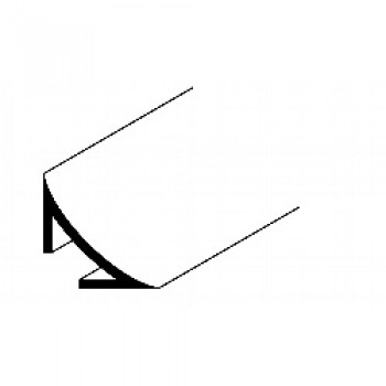 Scotia 8ft x 12.5mm - White