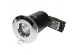 IP65 Fire Rated Fixed Downlight - Chrome