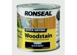 Quick Drying Woodstain Satin 250ml - Black Ebony