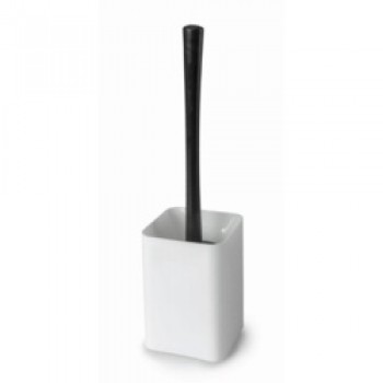 Spectrum Toilet Brush & Holder - White
