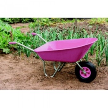 Boxed Wheelbarrow 85L - Pink