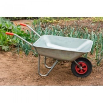 Boxed Galvanised Wheelbarrow - 85L