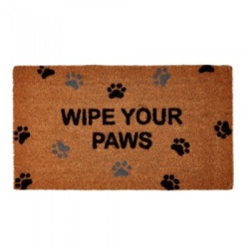 Wipe Your Paws Doormat - 40 x 70cm Wipe Your Paws Doormat - 40 x 70cm