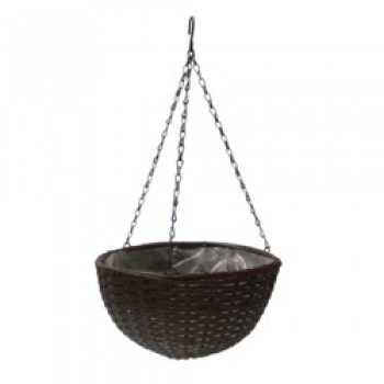 Polyrattan Hanging Basket - 12