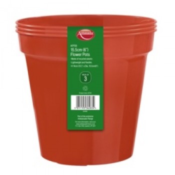Flower Pots - 3 - Pack 10 Flower Pots - 3 - Pack 10