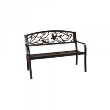Bird Back Metal Bench