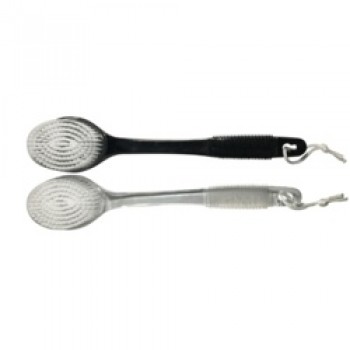 Rubber Handle Bath Brush