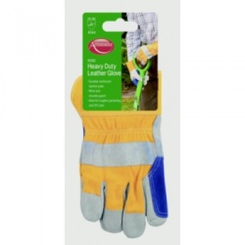 Deluxe Heavy Duty Leather Glove - Reinforced Leather Palm
