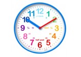 Wickford Kids Time Teach Clock 20cm - Blue