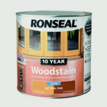 10 Year Woodstain Satin 750ml - Natural Pine 10 Year Woodstain Satin 750ml - Natural Pine