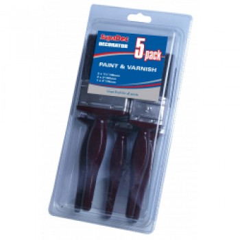 Decorator Brush Set - 5 Piece Decorator Brush Set - 5 Piece