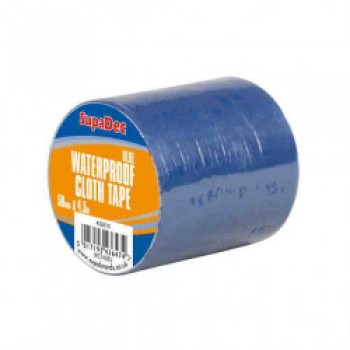 Waterproof Cloth Tape - 48mm x 4.5m Blue Waterproof Cloth Tape - 48mm x 4.5m Blue