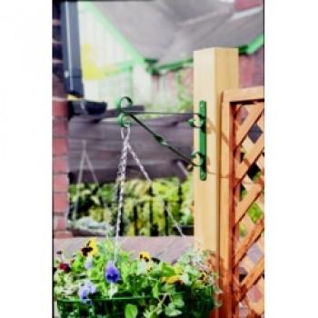 Hanging Basket Bracket - 25cm/10 Green