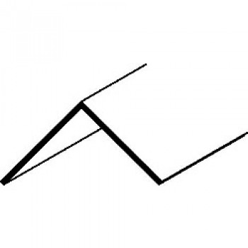 50mm Angle - 12 x 2.44m - White 50mm Angle - 12 x 2.44m - White