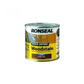 Quick Drying Woodstain Satin 250ml - Dark Oak