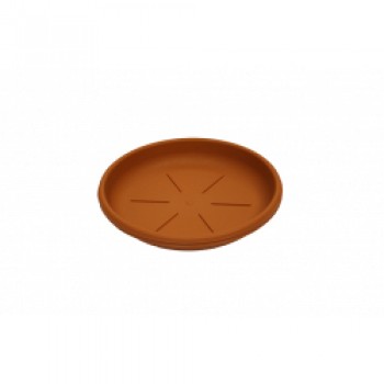 Plant Pot Saucer - 22-24cm Terracotta Colour Saucer