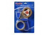 Tape Gun & 2 Rolls Parcel Tape