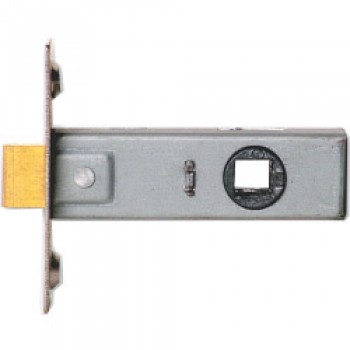 Tub Mortice Latch Nickel Plated - 2.5