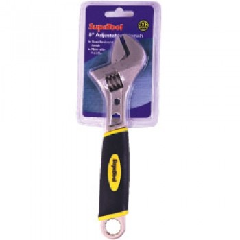Adjustable Wrench with Power Grip - 8/200mm Adjustable Wrench with Power Grip - 8/200mm
