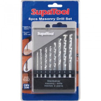 Masonry Drill Bits - 8 Piece