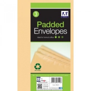 Padded Brown Envelopes - 170 x 225 Pack 3