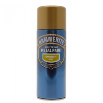 Metal Paint 400ml Aerosol - Smooth Gold