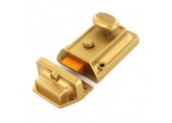 Champagne finish nightlatch + Brass cylinder - Standard