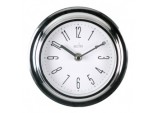 Riva Wall Clock Chrome - Chrome