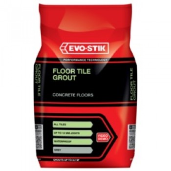 Tile A Floor Fast Set Grout for All Tiles - 5kg - Grey