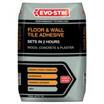 Floor & Wall Tile Adhesive Fast Set For Wood, Concrete & Plaster - 20kg Floor & Wall Tile Adhesive Fast Set For Wood, Concrete & Plaster - 20kg